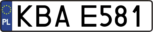 KBAE581