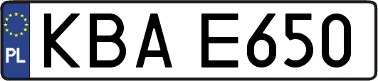 KBAE650