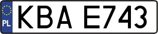 KBAE743