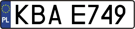 KBAE749