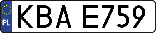 KBAE759