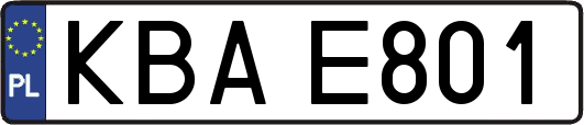 KBAE801