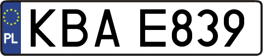KBAE839