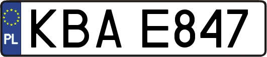 KBAE847