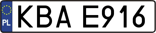 KBAE916
