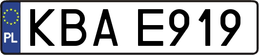KBAE919