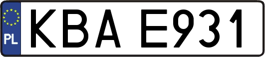 KBAE931