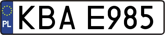 KBAE985