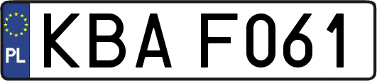 KBAF061