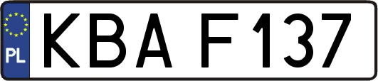 KBAF137