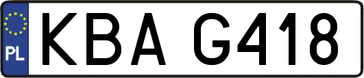 KBAG418