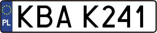 KBAK241