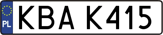 KBAK415