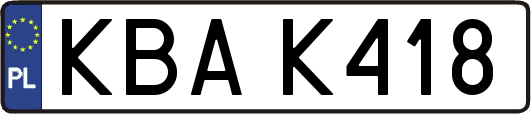 KBAK418