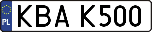 KBAK500