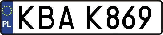 KBAK869