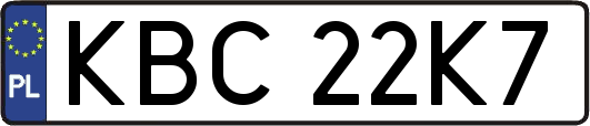 KBC22K7