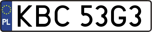 KBC53G3