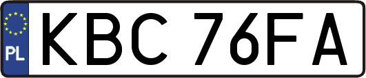 KBC76FA