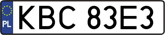 KBC83E3
