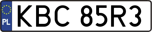 KBC85R3