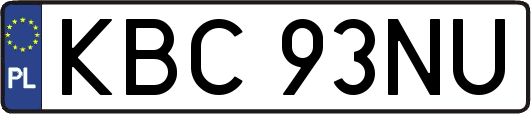 KBC93NU