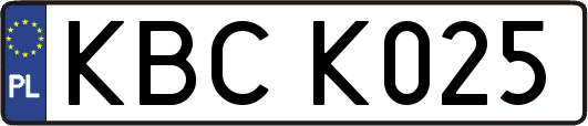 KBCK025