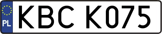 KBCK075