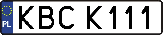 KBCK111