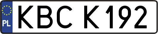 KBCK192