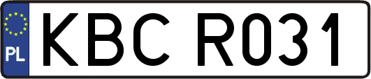 KBCR031