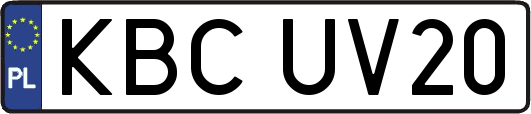 KBCUV20