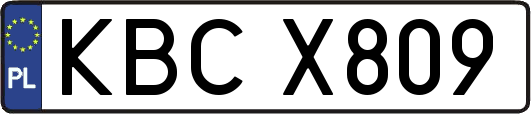 KBCX809