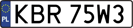 KBR75W3