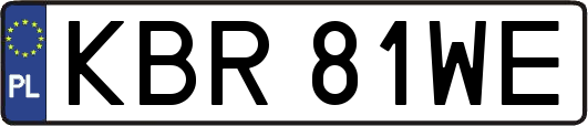 KBR81WE