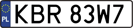 KBR83W7