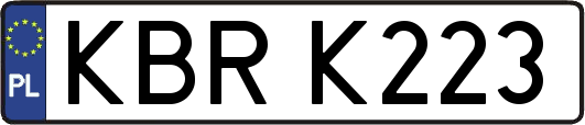 KBRK223