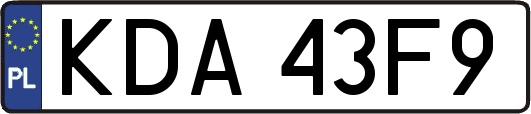 KDA43F9