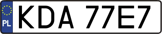 KDA77E7