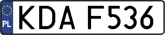 KDAF536