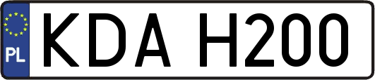 KDAH200