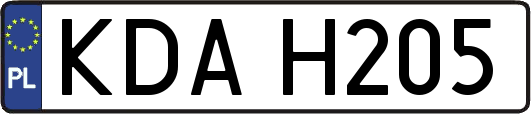 KDAH205