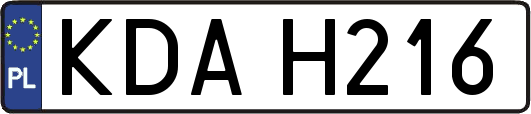 KDAH216