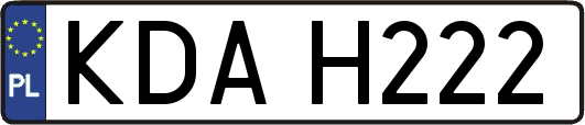 KDAH222