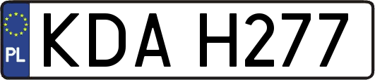KDAH277