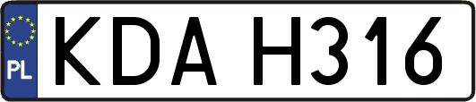 KDAH316