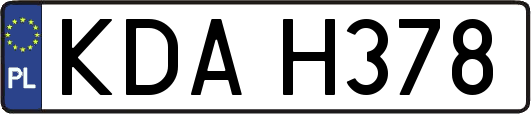 KDAH378