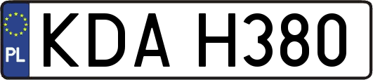 KDAH380