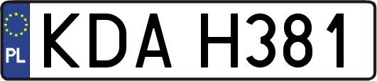 KDAH381