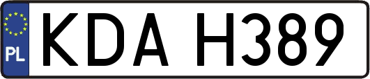 KDAH389